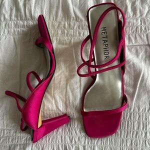 9.5 strappy kitten heels